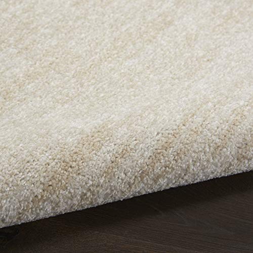 Nourison Essentials 8' x 10' Area Rug – Indoor/Outdoor, Ivory Beige, Non-Shedding