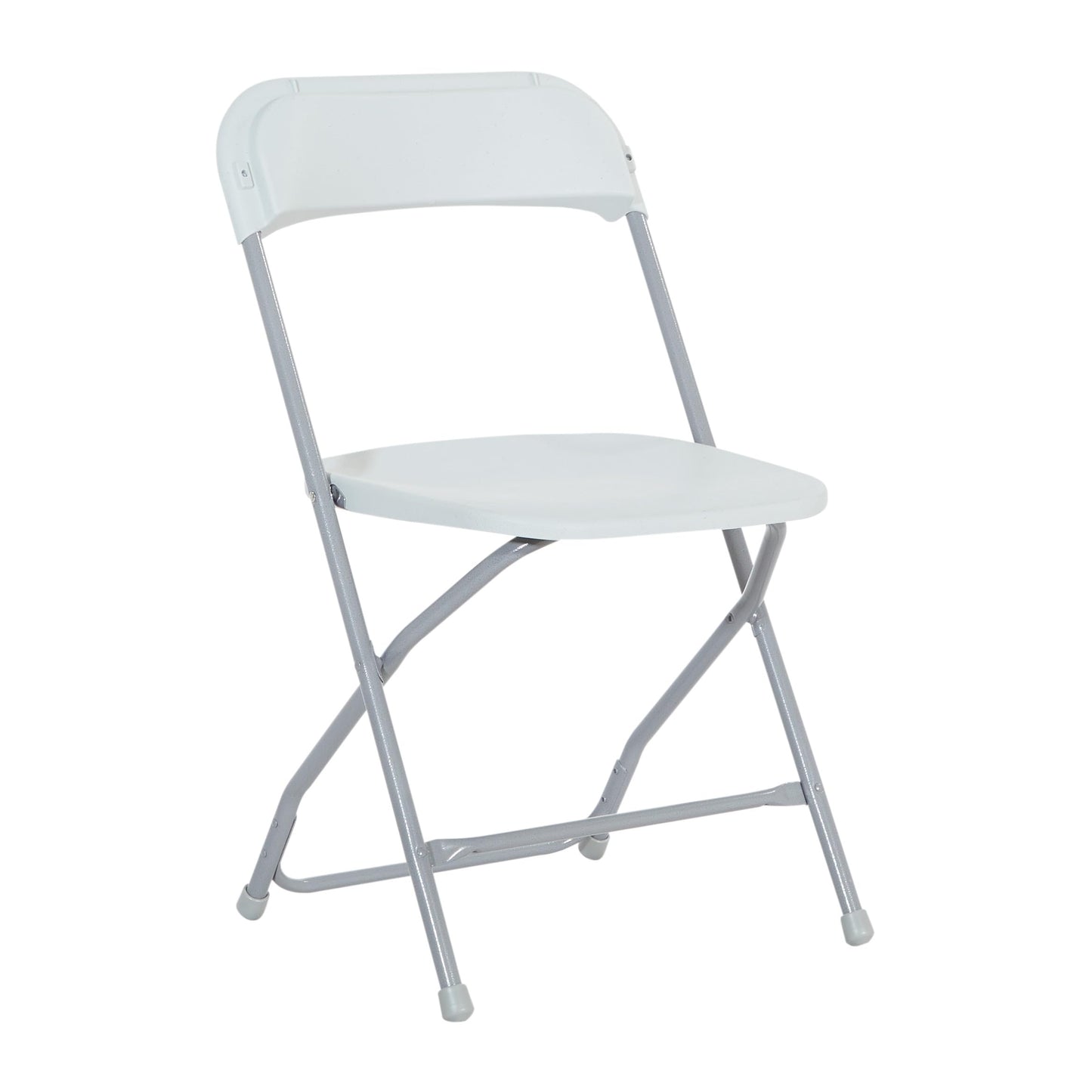 Compact 5-Piece Foldable Table and Chairs Set – Light Grey