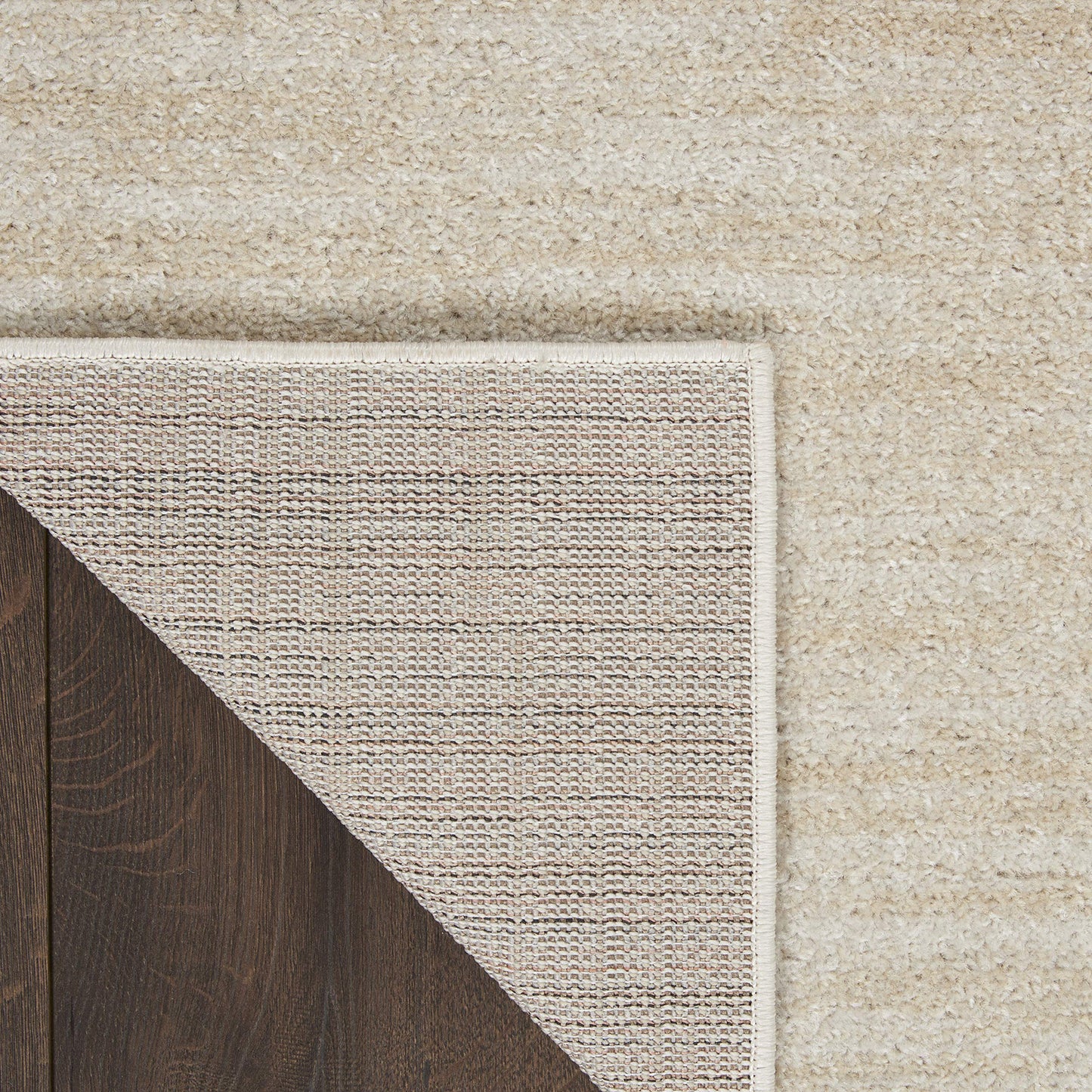 Nourison Essentials 8' x 10' Area Rug – Indoor/Outdoor, Ivory Beige, Non-Shedding