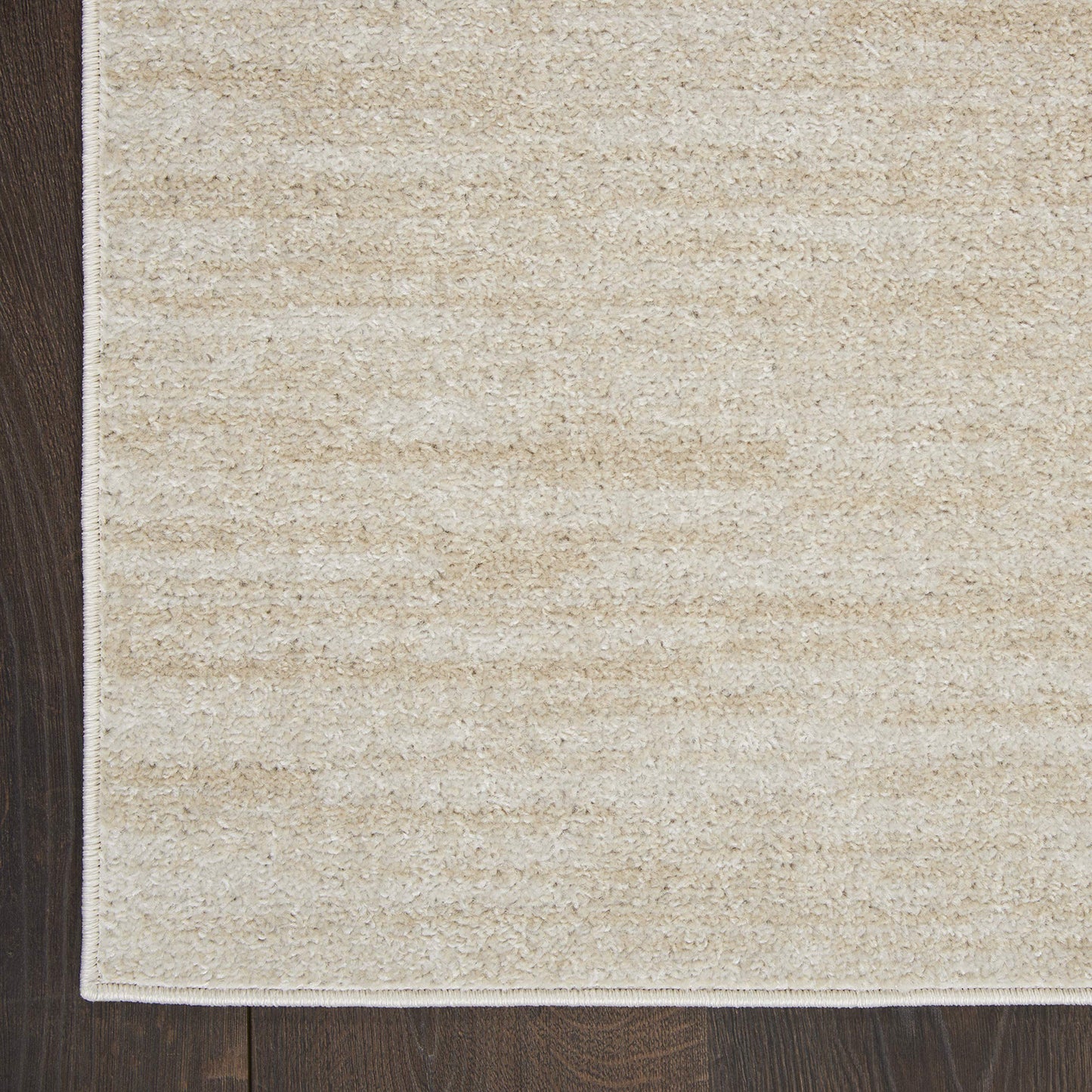 Nourison Essentials 8' x 10' Area Rug – Indoor/Outdoor, Ivory Beige, Non-Shedding